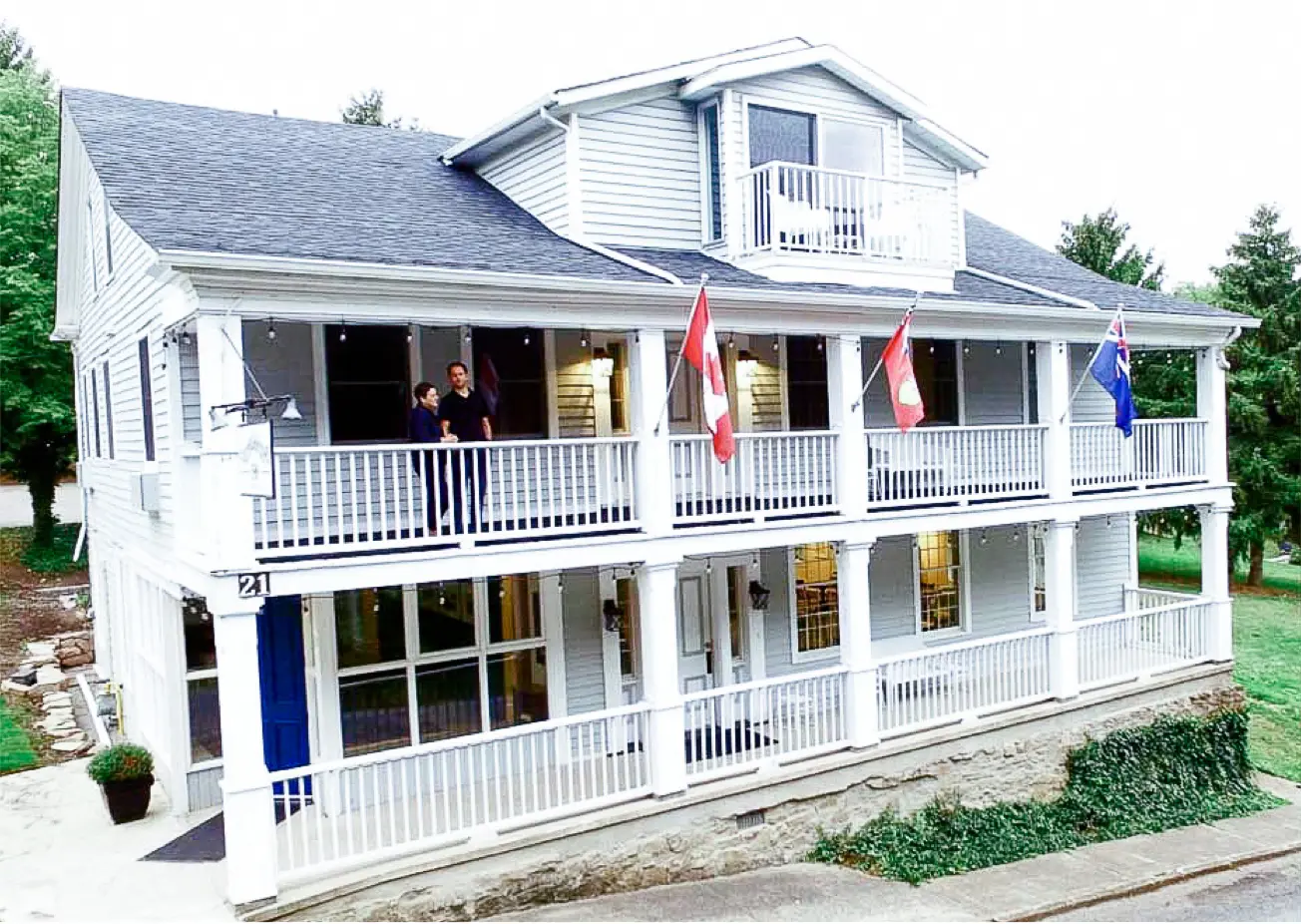 Exterior of The South landing Inn
