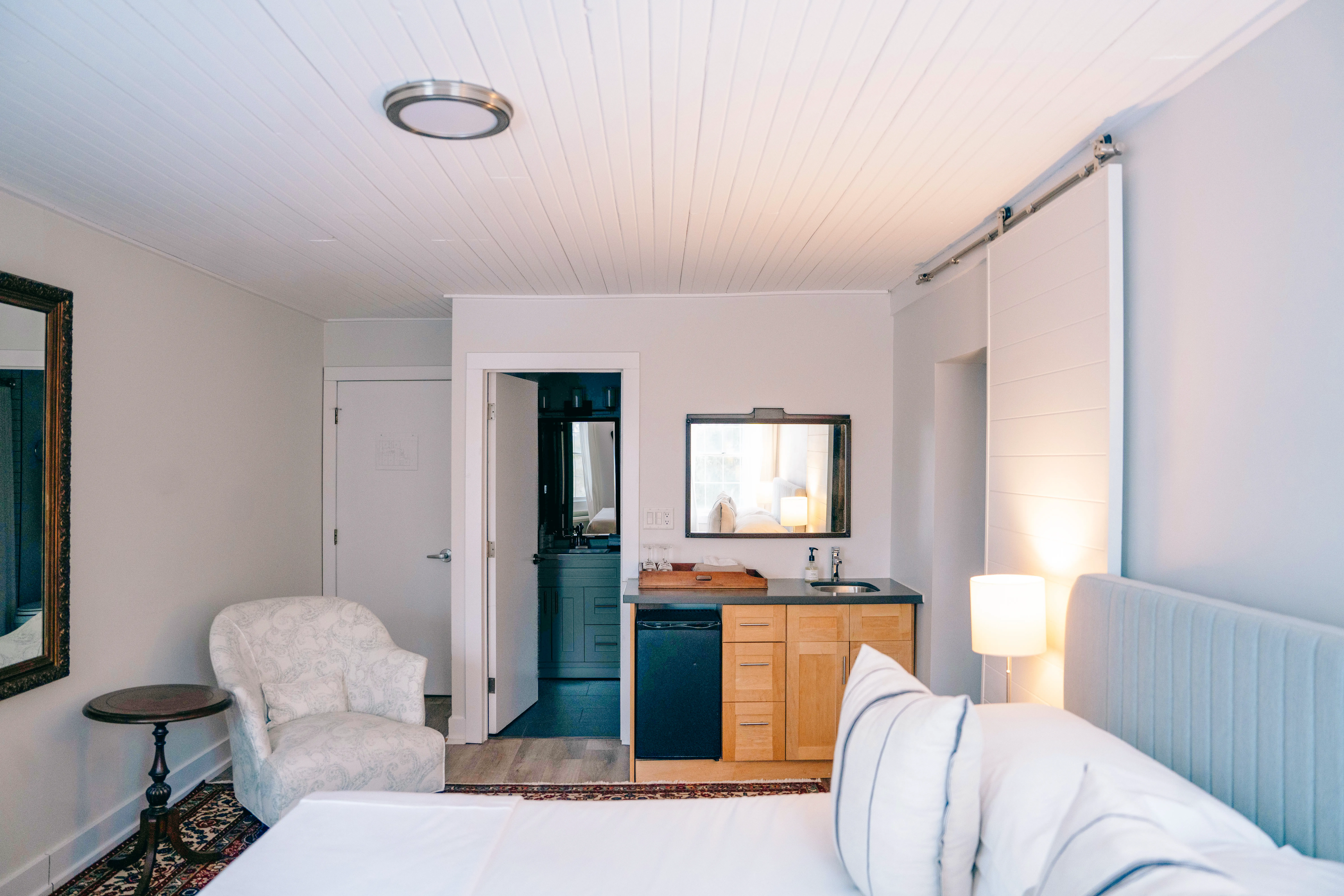bedroom at The South Landing Inn